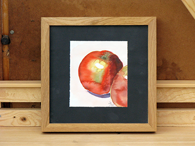 DUD akvarell apple
